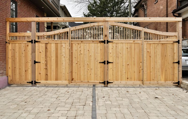 Wood Gate Installation