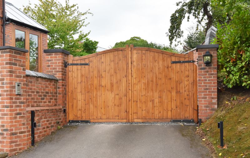 Wood Gate Installation