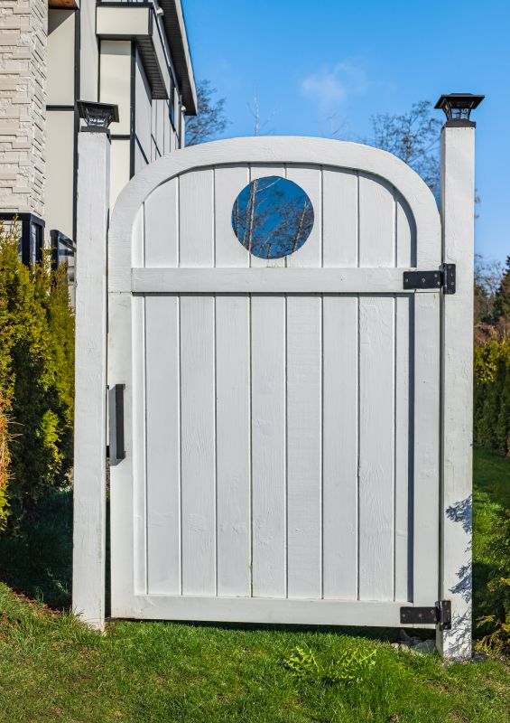 Wood Gate Installation
