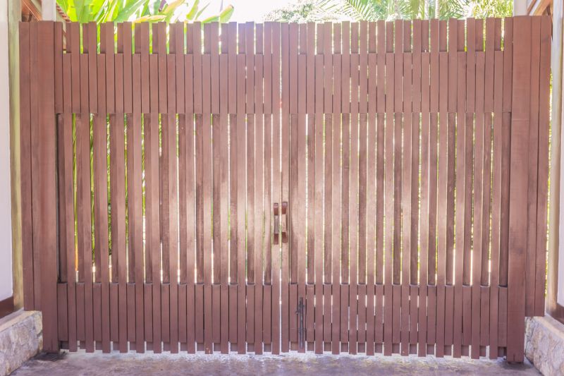 Wood Gate Installation